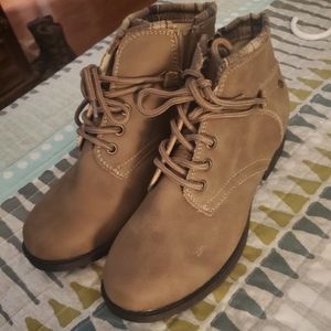 Sporto boots- grey/tan
